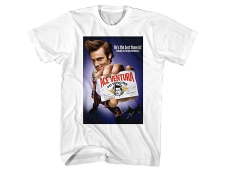Camiseta ROCKINSTONE Ace Ventura Pôster do Filme (L)