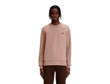 Sudadera de Hombre FRED PERRY Pisca Sintetico Rosa (S)