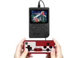 Consola Tendo pequeña con 400 juegos, portátil, nostálgica.