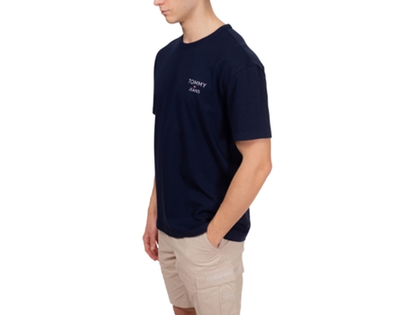 Camiseta de Hombre TOMMY JEANS Azul (XL)