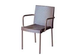 Sillon Aluminio Ratan Wengue 8308/8