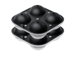Cesta de plástico para cerveza (2021), soporte portátil y plegable para 6 botellas de vino, expositor navideño para armarios de bar de cocina (negro)