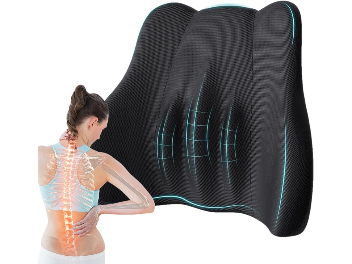 Coj N Lumbar Para Silla Soporte Ergon Mico De Oficina Espuma Viscoel Stica Transpirable Sentarse Durante Largos Periodos