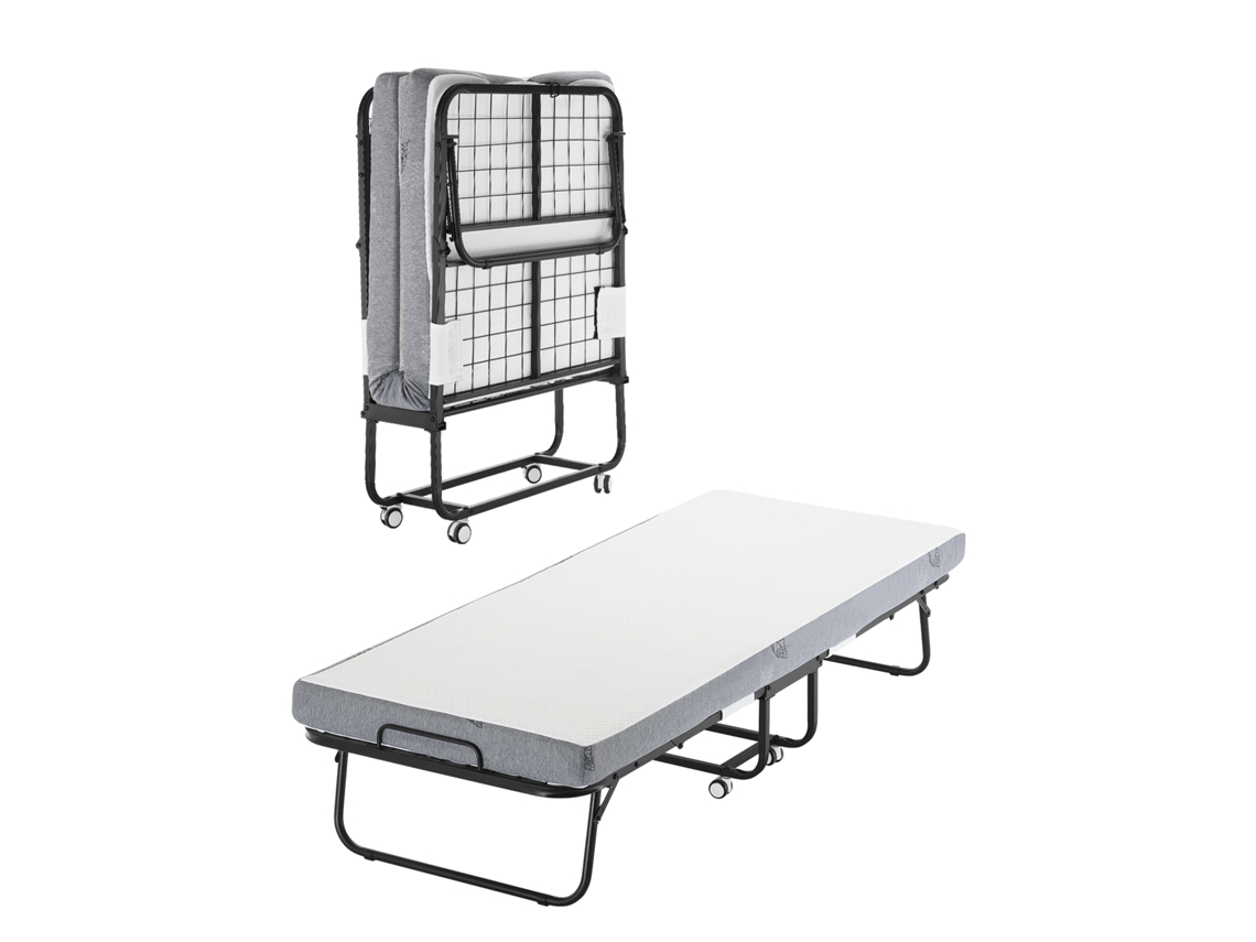 Cama Plegable Succebuy Con Colchón De Espuma De 4 Pulgadas Para Adultos E Invitados