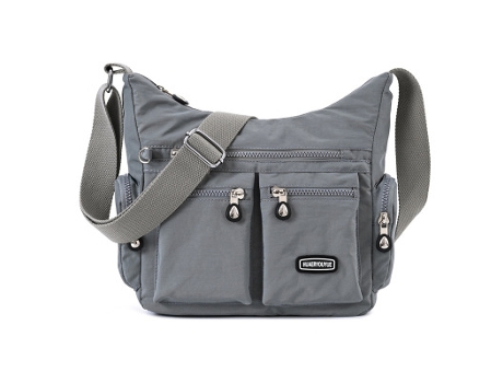 Bolsa de Hombro à Prova de Água de Mujer Bolsos De Tipo Bandolera Impermeables Múltiples Bolsillos Azul