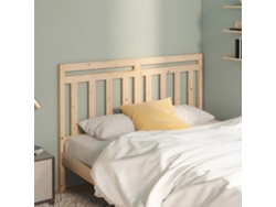 Cabecero De Cama Madera Maciza De Pino 146x4x100 Cm