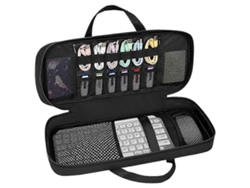 Estuche de viaje para teclado, estuche para llaves, miniteclado, estuche de almacenamiento para teclado inalámbrico Ly Ebike
