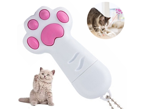 Brinquedo Interativo Para Gatos/Cachorros Em Ambiente Interno Projeção Led Suprimentos Para Treinamento De Animais De Estimação ELKUAIE