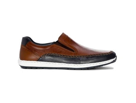 Zapatos de Hombre RIEKER Piel Marrón (44)