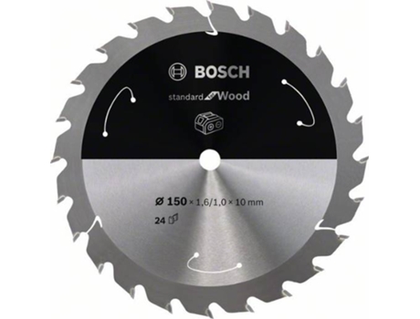 Disco de Sierra Circular BOSCH Standard para Madera Para Sierras a Batería 150x1.6/1x10 T24