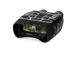 Binoculares de visión nocturna, gafas, equipo de espionaje diurno y nocturno para adultos y niños, observación de aves, caza, Black Yizhood