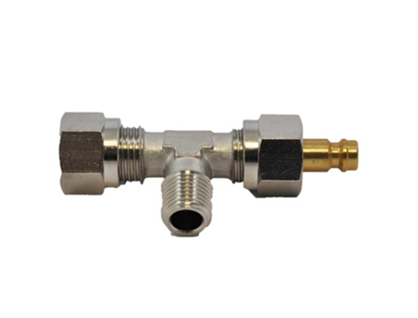 Ventilação Do Cilindro Conector T Dourado 10 Mmvetus