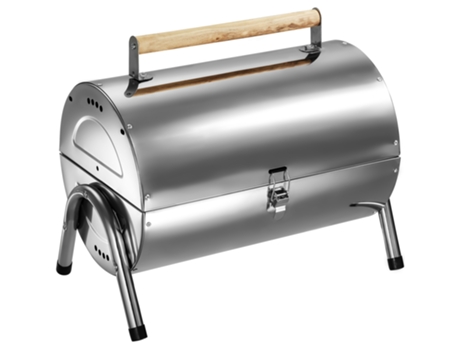 Barbacoa TECTAKE (42 x 25 x 35 cm - Acero Inoxidable)