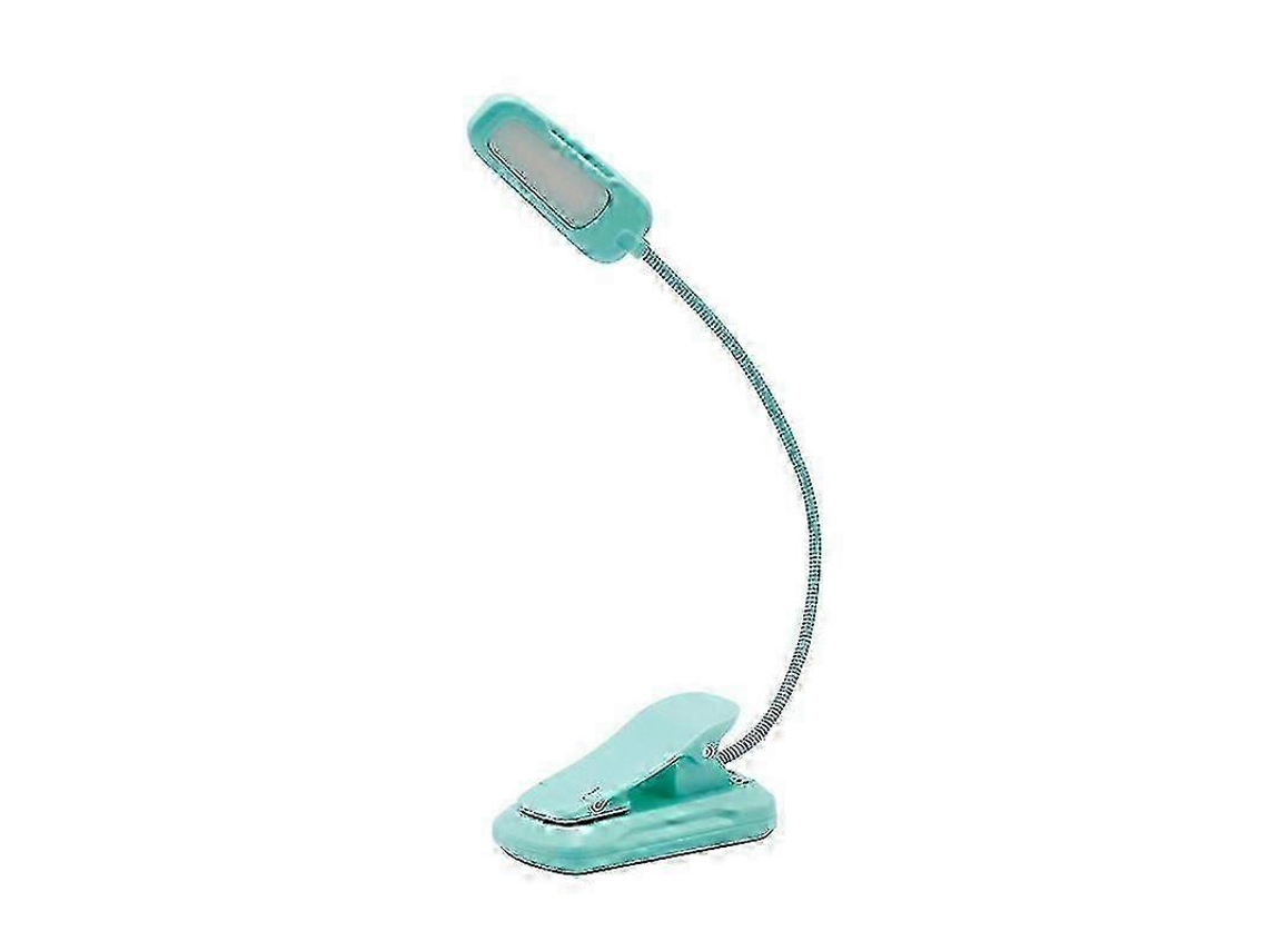 Lámpara de lectura LED recargable y cómoda para la vista - Turquesa Nostalgia88