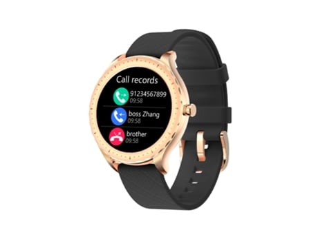 EKO Reloj conectado IP67 Waterproof 5.0 con podómetro Negro / Dorado