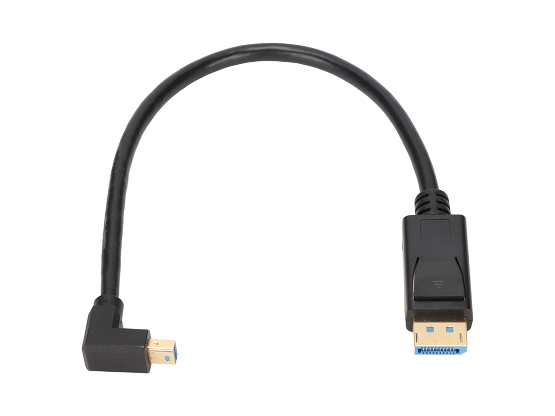 Adaptador Bidireccional Dp A Minidp Compatible Con 8k 60hz Y 4k 144hz. Transmisión Multifuncional. Diseño Curvo.