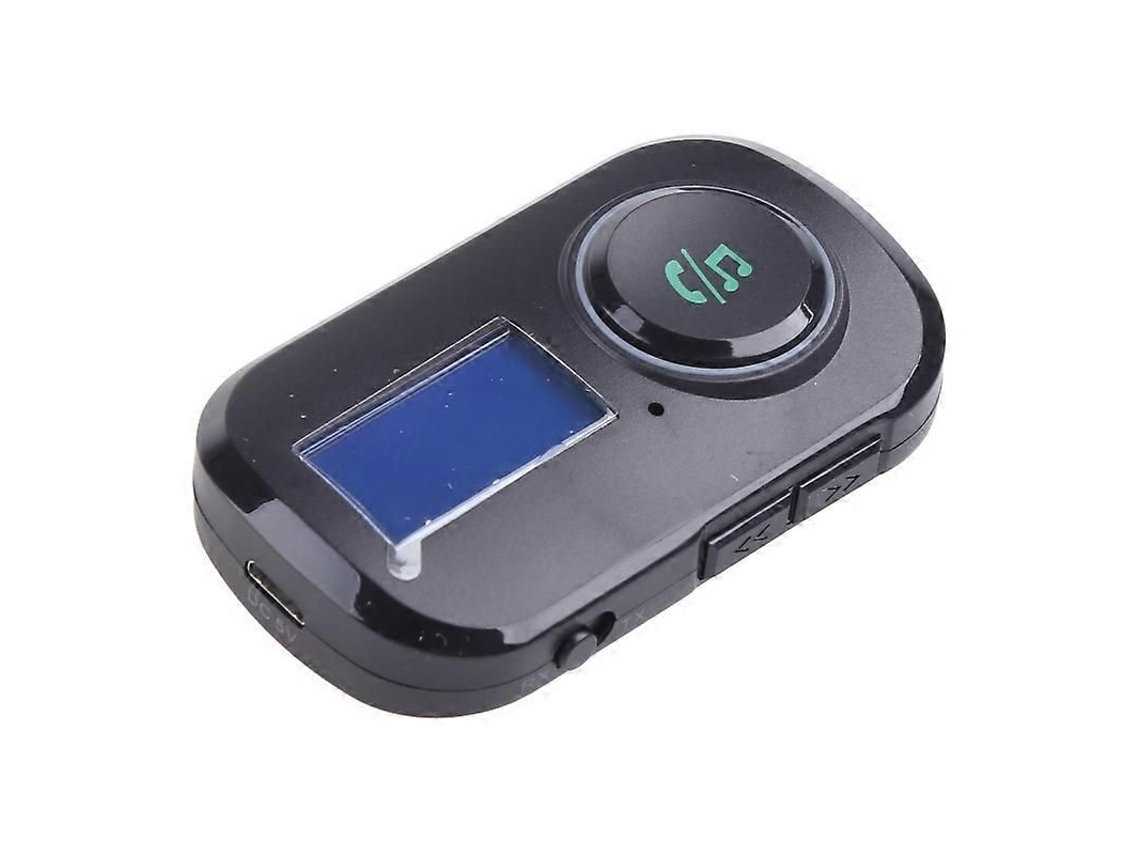 Kit Automotivo 2 Em 1 Com Receptor E Transmissor Bluetooth 5.0 E Display Digital.