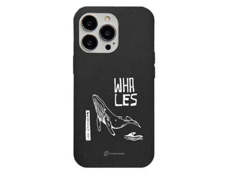 Funda Móvil Oficial Compostable Base para iPhone 13 Pro PHONECASES3D Negro