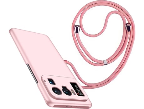 Funda Xiaomi Mi 11 Ultra Turtleshell Rígida con Collar Rosa
