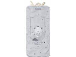 Funda PIRULOS Microlina Love Friends Blanco y Gris