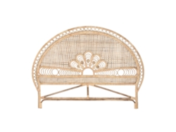 Cabecero Cama Bambú Ratán Natural 175x3x130cm