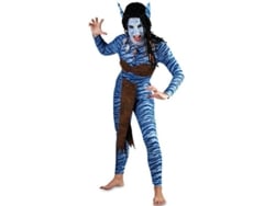 Disfraz de Mujer DISFRAZZES Guerrera Azul (Talla: M/L)