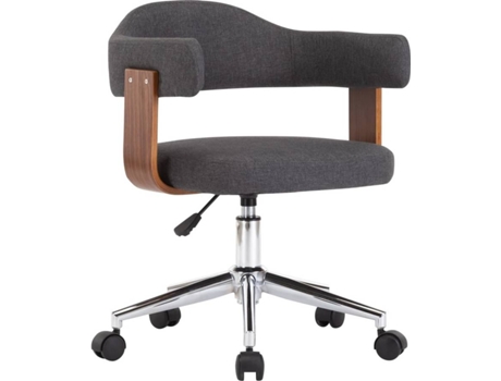 Silla de oficina VIDAXL Gris Tela (49.5x51.5x.115.5 cm)