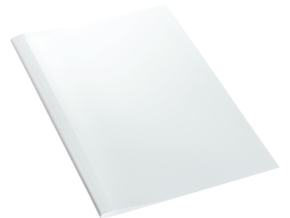 Carpeta de Encuadernación Térmica LEITZ Aspecto Lino Din A4 3 Mm Blanca