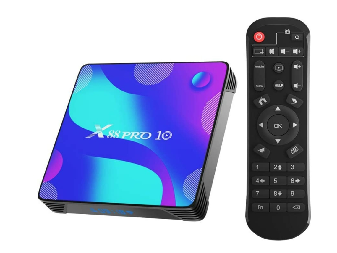 Box Smart TV YIZHOOD (Android 4K Ultra HD 2GB RAM WiFi Negro)