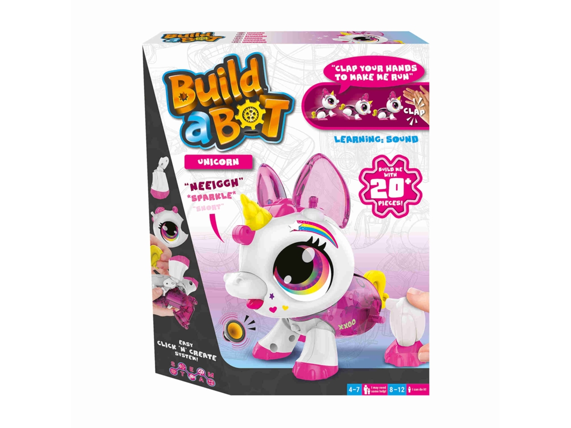 Robot interactivo GOLIATH Build a Bot Sound Unicornio
