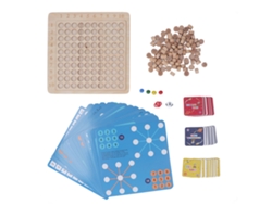 Tabla De Multiplicar De Madera Para Niños, Juguete Educativo, Tablas De Contar, Juego Del 99
