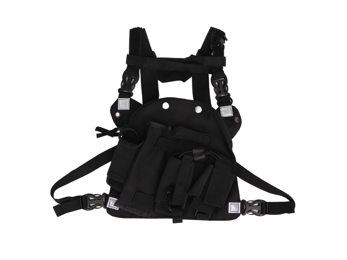 Mochila Pectoral Para Radio Con Correa Ajustable, Correa Oxford Universal Para Radios Bidireccionales.