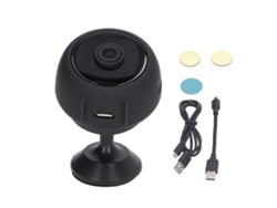 Câmera De Segurança Mini Sem Fio 1080p Com Suporte Visão Noturna Bebê Monitor