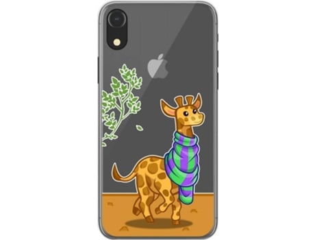 Carcasa iPhone XR TUMUNDOSMARTPHONE Jirafa Multicolor