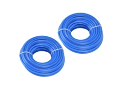 2 piezas de cuerda de nailon azul de 4 mm para cortacésped, 10 m, accesorios para cortacésped Husqvarna
