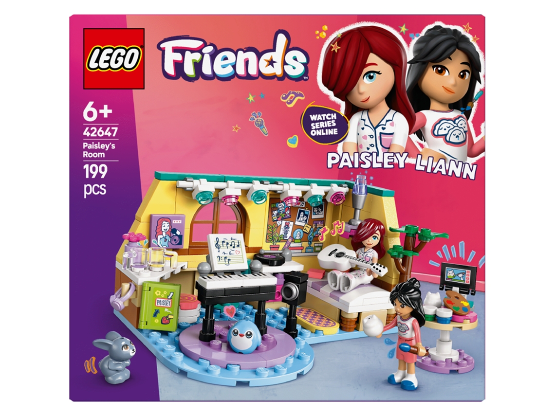 LEGO Friends: Quarto da Paisley - 42647 LEGO-FRIENDS 