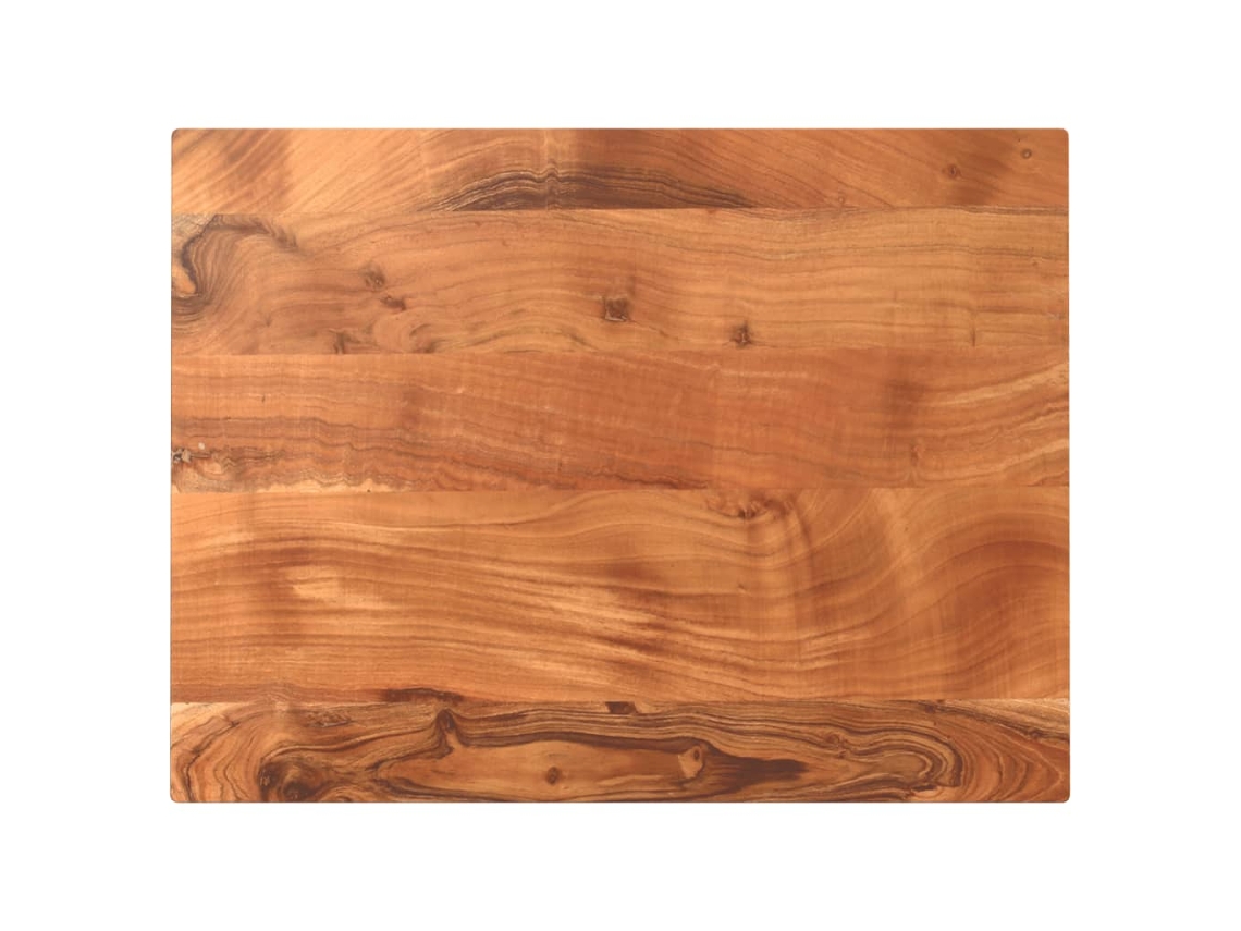 Tablero De Mesa VIDAXL Marrón Madera de acacia (80x60x3.8 cm)