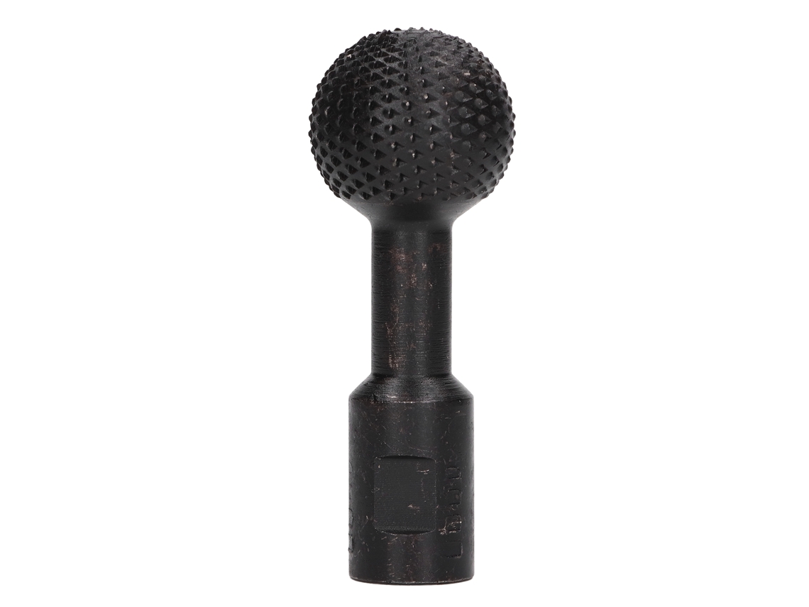 Fresa Rotatoria Esférica De 14mm Para Tallado Y Pulido En Carpintería Cabeza De Bola Negro