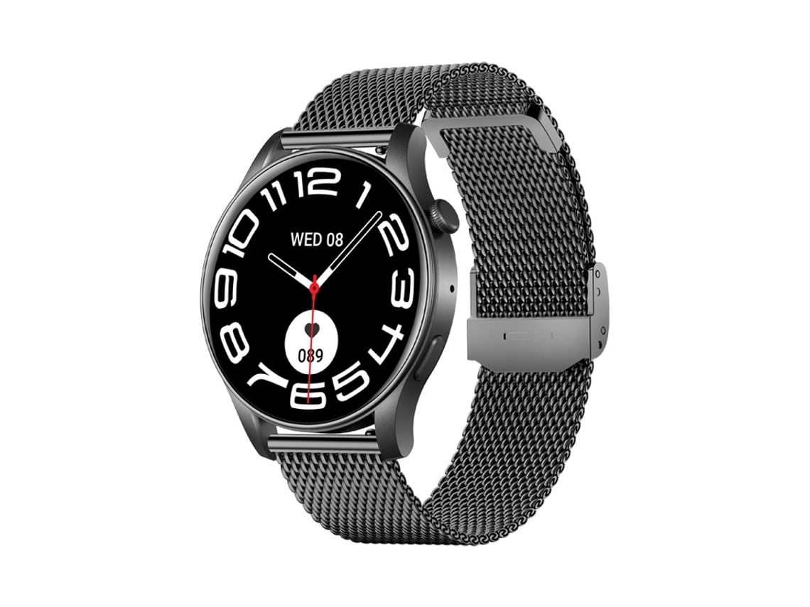 Reloj inteligente para mujer, reloj deportivo, pantalla táctil AMOLED de 1,43", respuesta y realización de llamadas, monitor de frecuencia cardíaca y presión arterial, Yunzii
