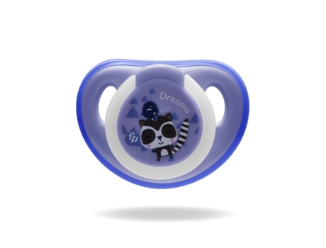 Chupete First Moments Glow Talla 1 Azul con Estuche Esterilizador