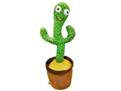 Bjww - Cactus de peluche de 32 cm que baila y canta con grabadora de voz - Regalo para bebé