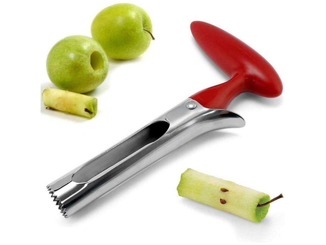 2026da-sacacorazones De Acero Inoxidable, Herramienta De Cocina Para Frutas Y Verduras, Remover Semillas Y Núcleos