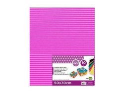 Cartão Ondulado Liderpapel 320Grs. 50X70 Cm - Fucsia