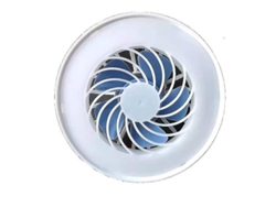 Lámpara Led Para Camping, Lámpara Con Ventilador Para El Hogar Y La Oficina, Diseño 2 En 1, 3 Modos, 85v-265v (110v-220v)