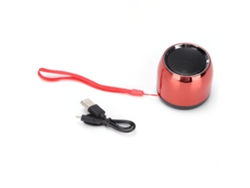 Altavoz Bluetooth Inalámbrico Portátil Mini Subwoofer Con Revestimiento Metálico Y Cable Para Ducha Y Viajes