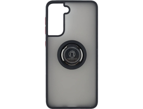 Carcasa Samsung S21 ACCETEL Silicona Líquida Negro