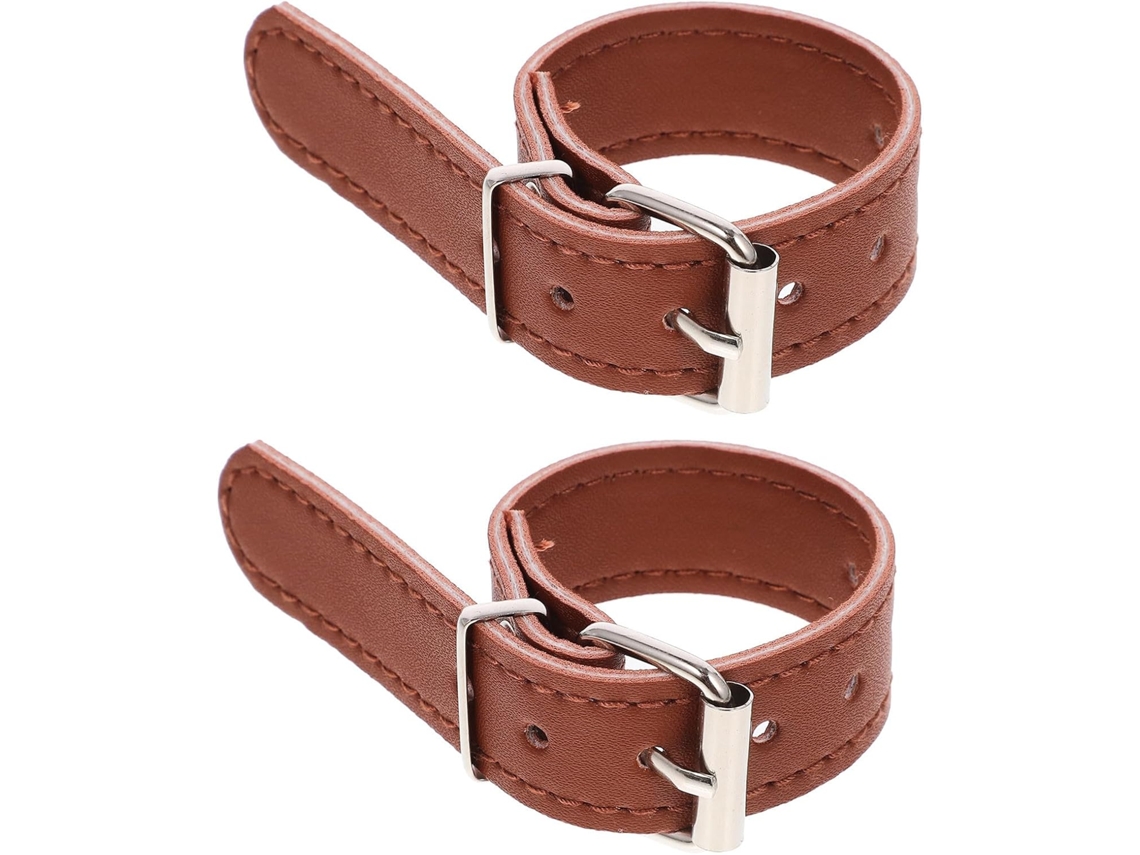 Correas Ajustables De Aleación De Aluminio Y Poliuretano Para Cesta De Bicicleta, Par De Correas Resistentes.