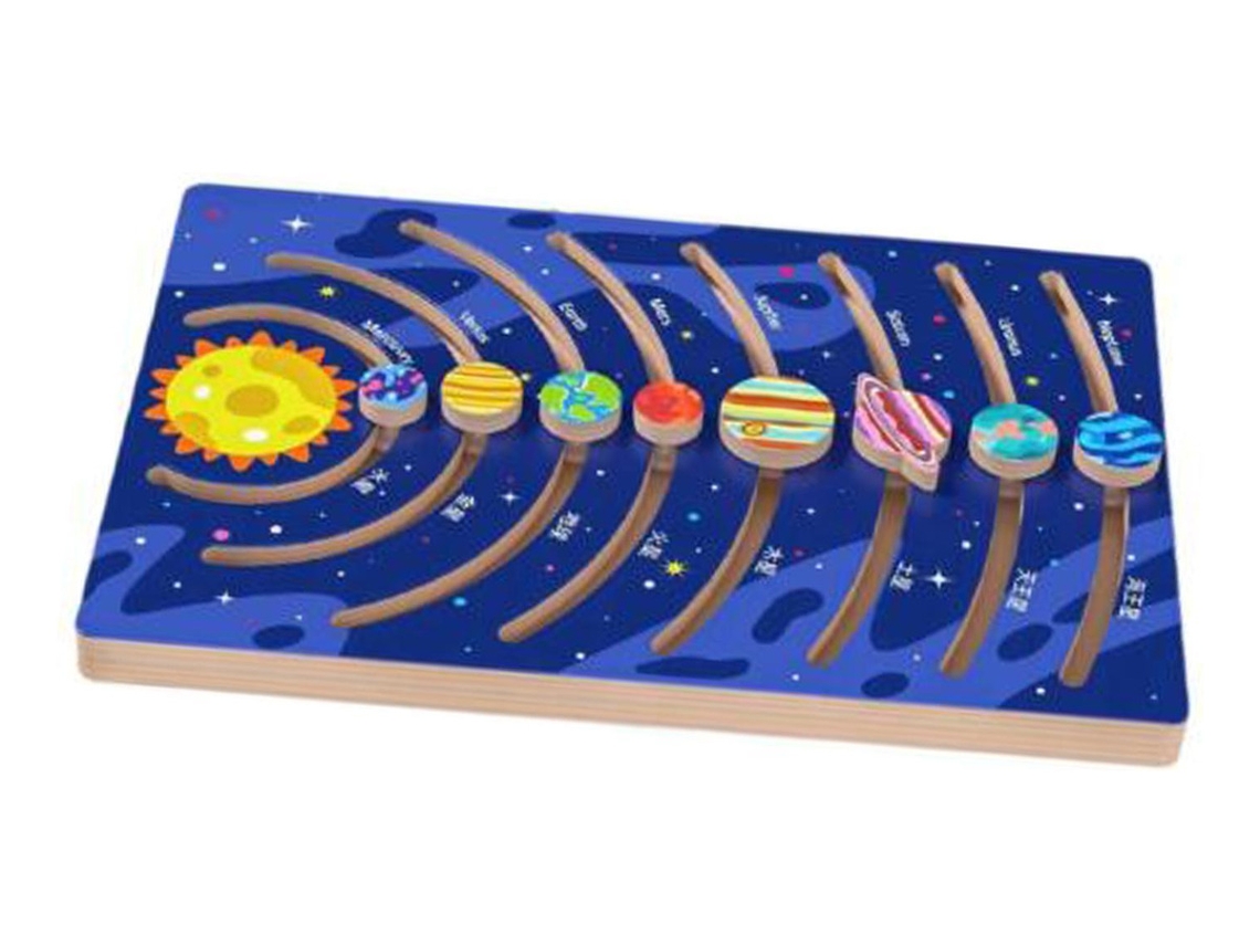 Móvil solar, rompecabezas de planeta espacial, juguete Slowmoose