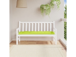 Cojín grande para banco de jardín, tela Oxford, verde brillante, HARLANV1