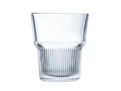 Vaso de agua Arcoroc Starline (vidrio transparente, 270 ml)